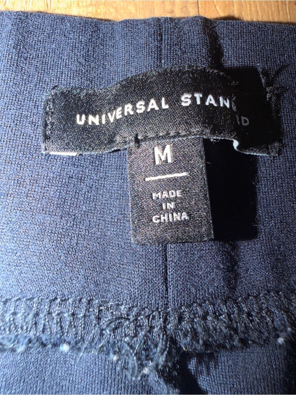 Universal Standard Smart Signature Ponte Pants Navy Blue Size M (18-20) - Picture 4 of 4